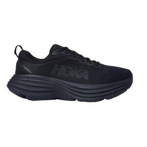 Hoka Womens Bondi 8 Running Shoes Size 7.5 B Black Athletic NIB